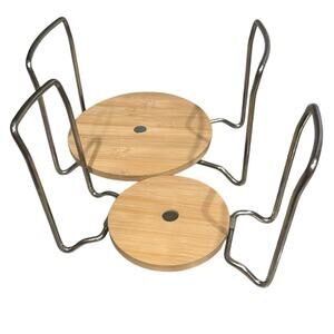IKEA Variera Adjustable Plate Holder Organizer one larger and one smaller